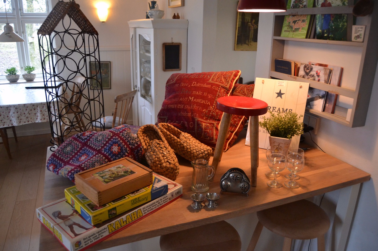 Mange fine genbrugsfund til indretning af min b&b😊
Et besøg i 